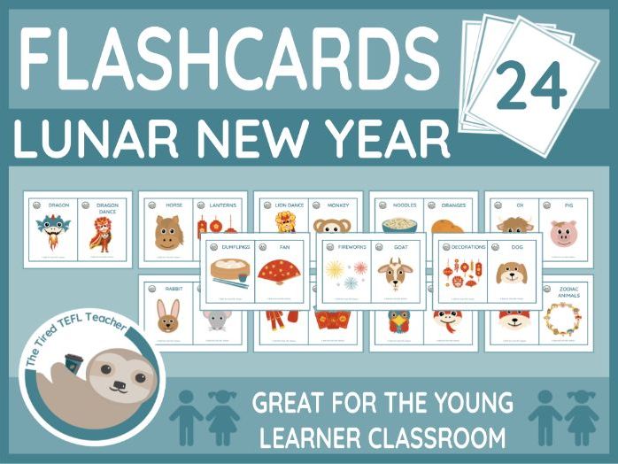 ESL Lunar New Year Flashcards