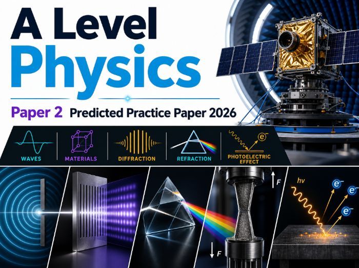 Edexcel A Level Physics Paper 2 Predicted Practice Paper 2026
