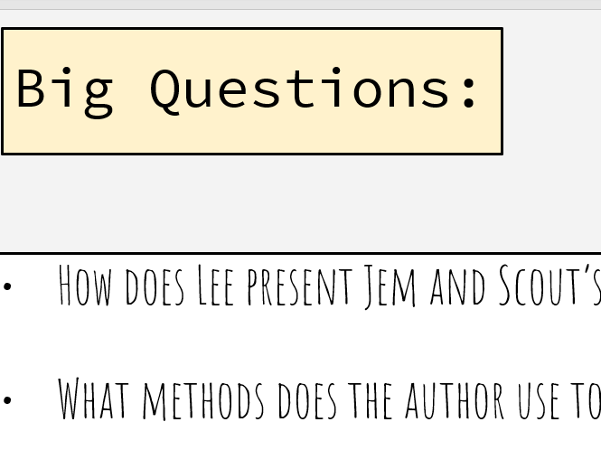 KS3 To Kill A Mockingbird: Changes in Attitudes