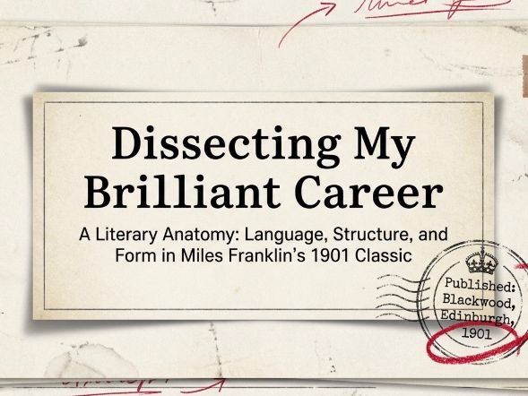 My Brilliant Career Analysis Mini: Theme Character Language Senior