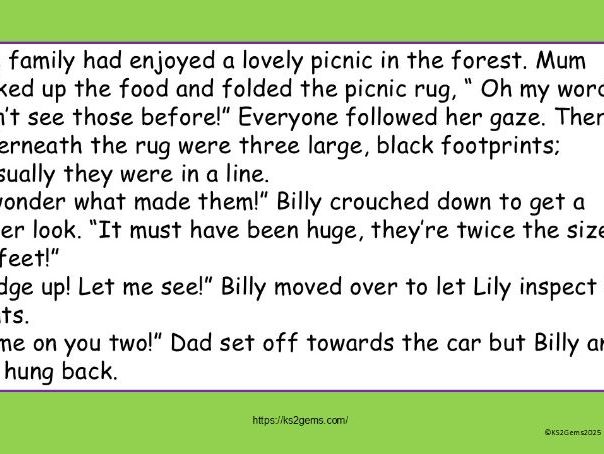 Story Starters: Mystery Stories