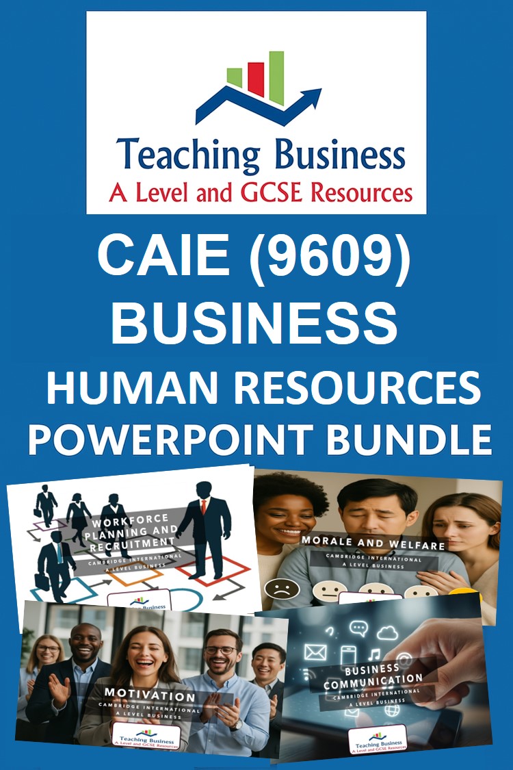 CAIE (9609)  Business - Human Resource Management (AS and A Level)
