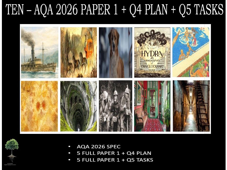 TEN - PAPER 1 | 2026 FULL MOCKS | + Q4 PLAN | + Q5 TASKS