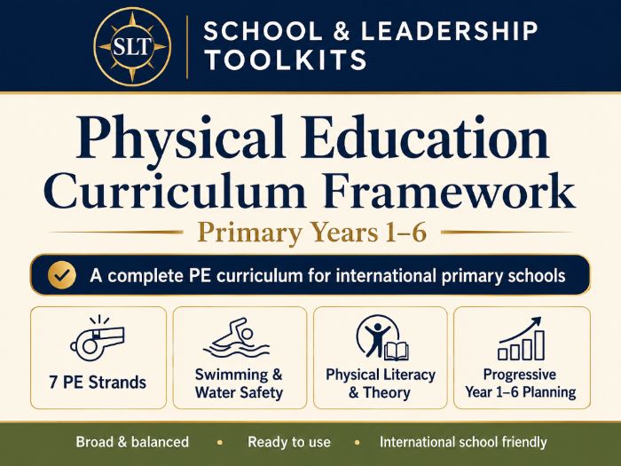 PE Curriculum Framework Years 1-6 - International