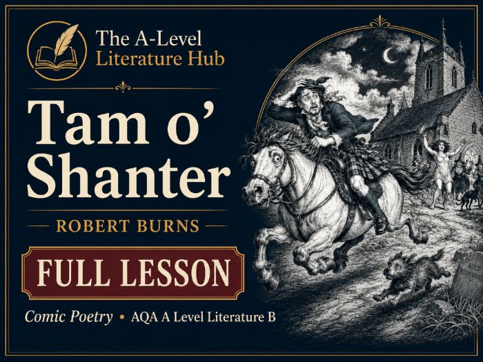 Tam o’ Shanter by Robert Burns – AQA A-Level Literature Comic Poetry | Full Lesson & Critical Study