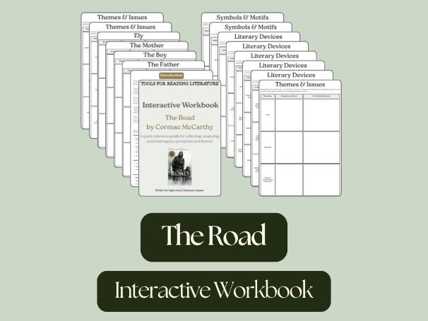 The Road by Cormac McCarthy – Interactive Workbook: Key Quotes, Themes & Literary Devices