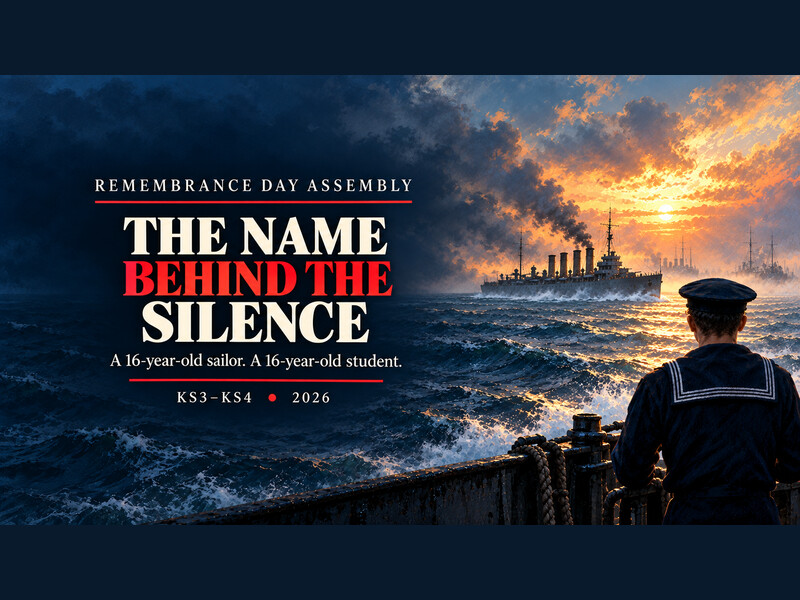 Remembrance Day Assembly 2026 | KS3–KS4 | A 16-Year-Old Sailor and a Student Today