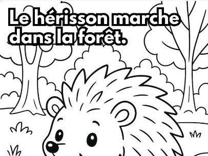 Coloriage des animaux d'hiver , printemps ks1