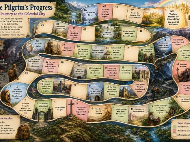 John Bunyan Pilgrim's Progress Game