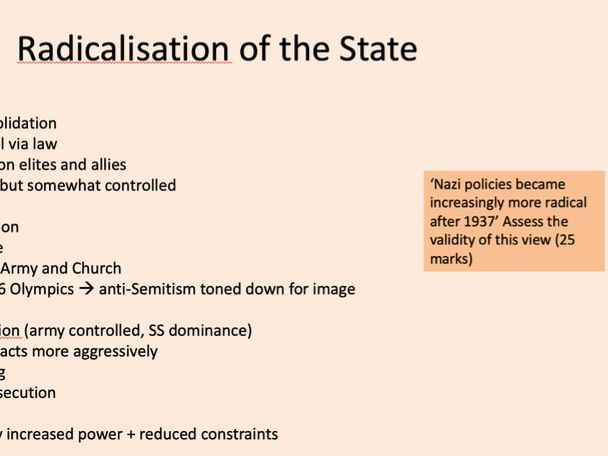 Revision PPTs Weimar + Nazi Germany