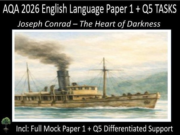 One AQA 2026 English Language Paper 1 Mock | Q5 TASKS - (Con)