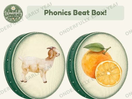 Phonics Beat — g o c r