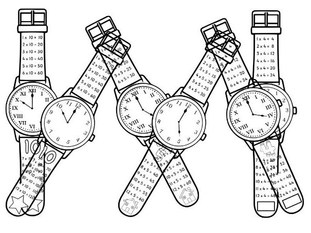 Times Tables Watches