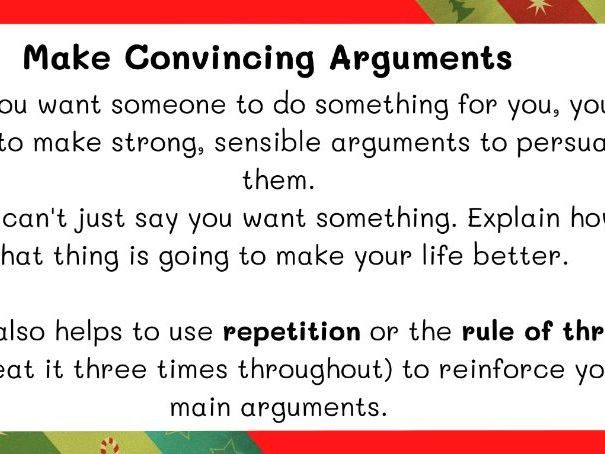 Persuasive Letter To Santa Teaching Resources