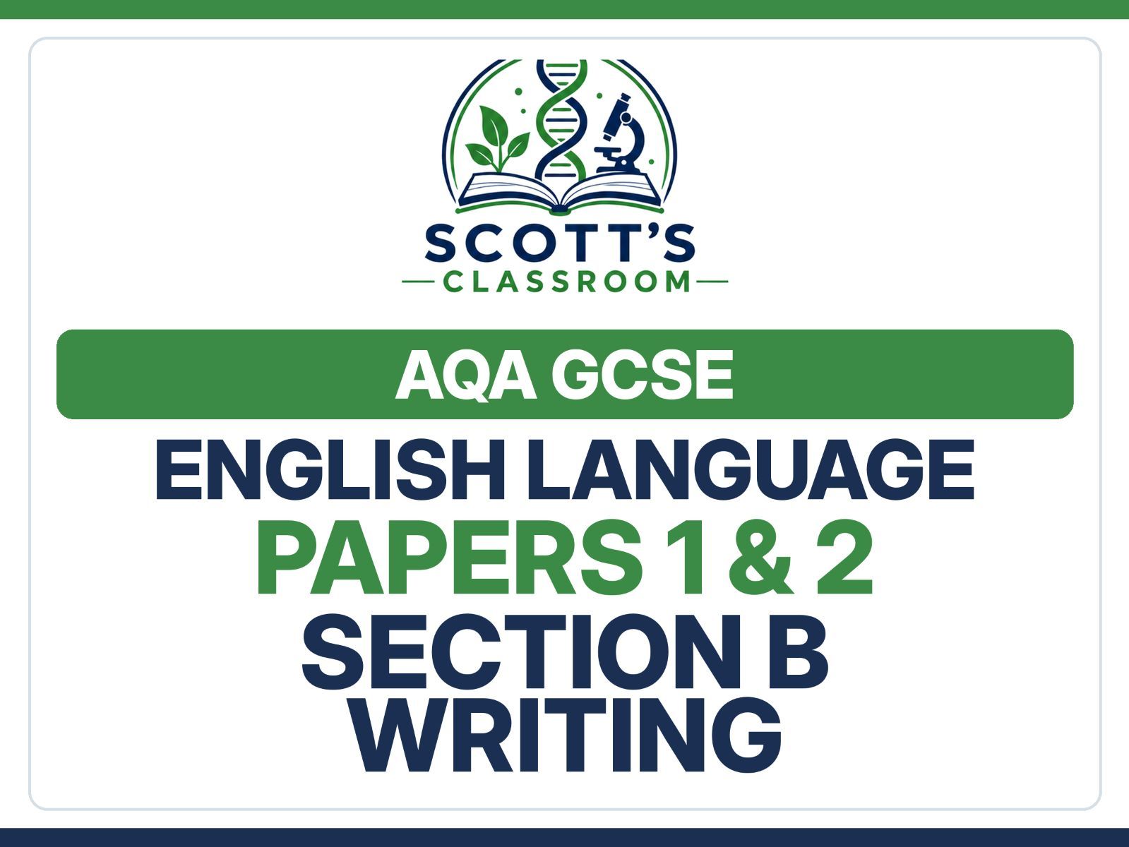 AQA GCSE English Language Writing Bundle