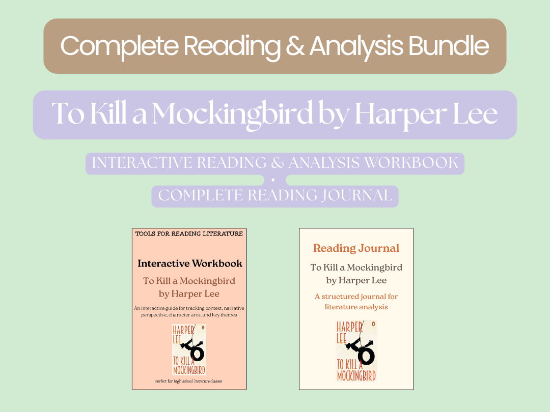 To Kill a Mockingbird by Harper Lee – Independent Study & Analysis Bundle