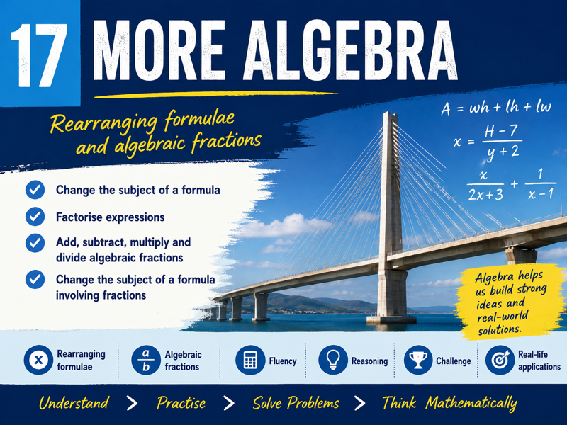17 - More Algebra Teacher Pack - HIGHER Maths GCSE Pearson Edexcel