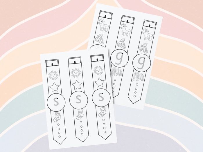 Phonics - Phoneme Watches (initial sound)