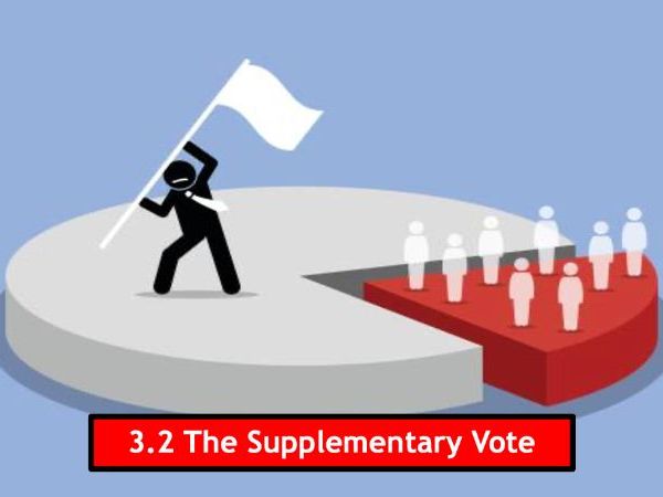 5 Electoral Systems: Different Electoral Systems - Supplementary Vote
