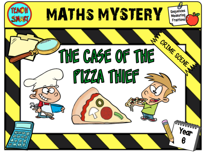 The Case of the Pizza Thief Year 6 Maths Mystery