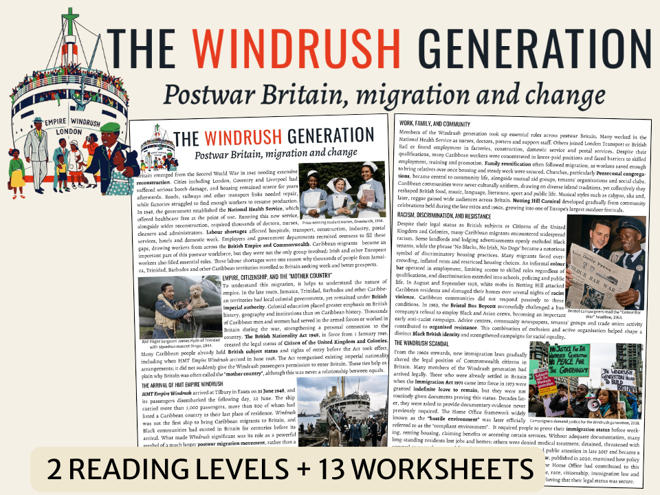 Windrush Generation Black British History