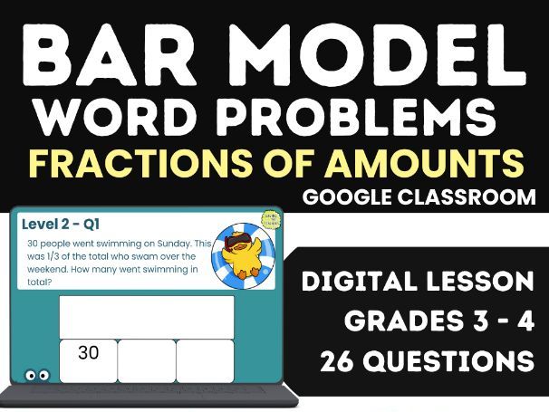 Fractions of Amounts Bar-Model Word Problems (KS2 | Years 4–5 Lesson)