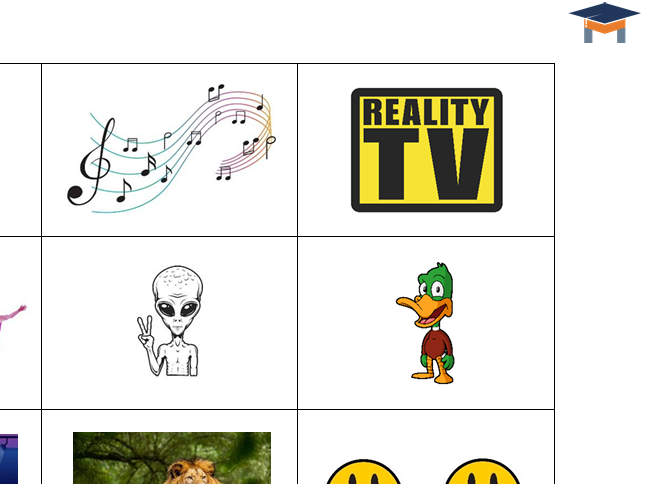 French - Opinions about TV genres card activity