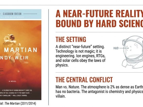 The Martian Analysis Mini Pack: Theme Character Language Features