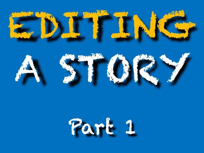Editing a Story in Year 4