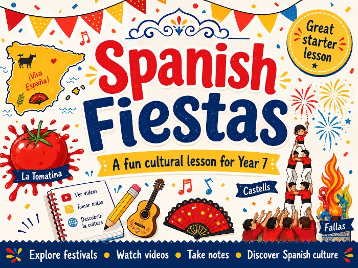 Spanish Fiestas Cultural Lesson