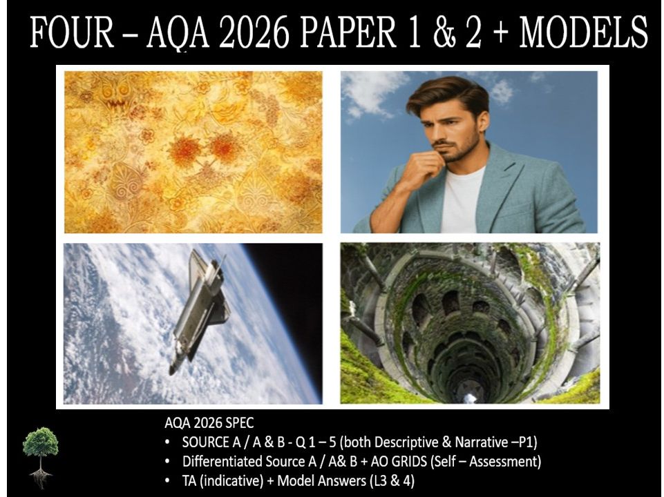 FOUR - AQA PAPER 1 & 2 | 2026 FULL MOCKS | MODELS