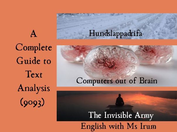 A Complete Guide to Text Analysis-9093 AS English