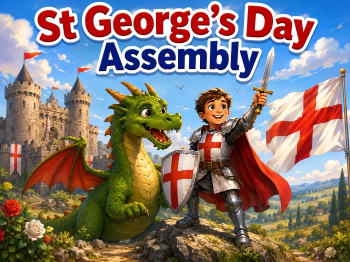 St George's Day Assembly — Whole School | Script + PowerPoint