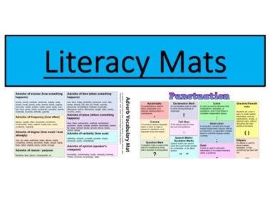 Literacy Mats