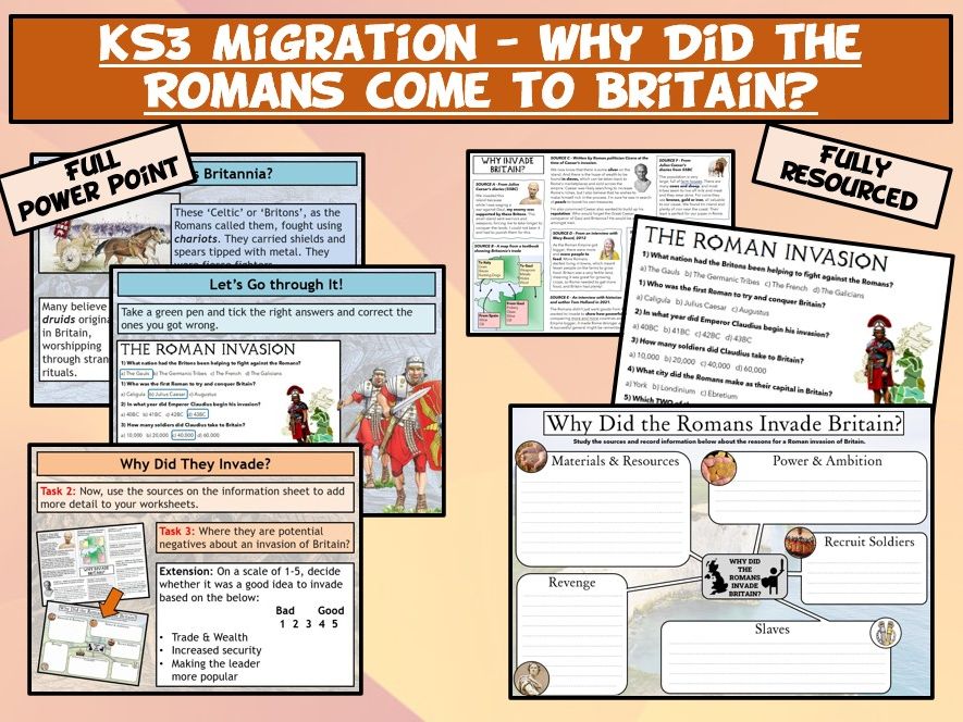 KS3 Migration L3 - Why Did the Romans Migrate?