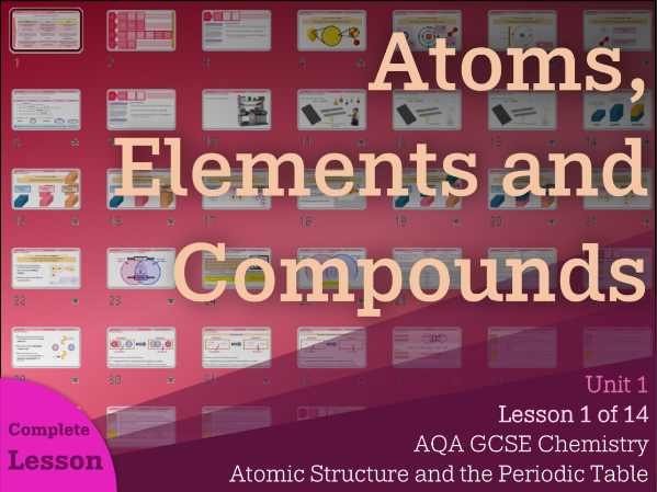 Atoms, Elements and Compounds || Atomic Structure and the Periodic Table | AQA Chemistry