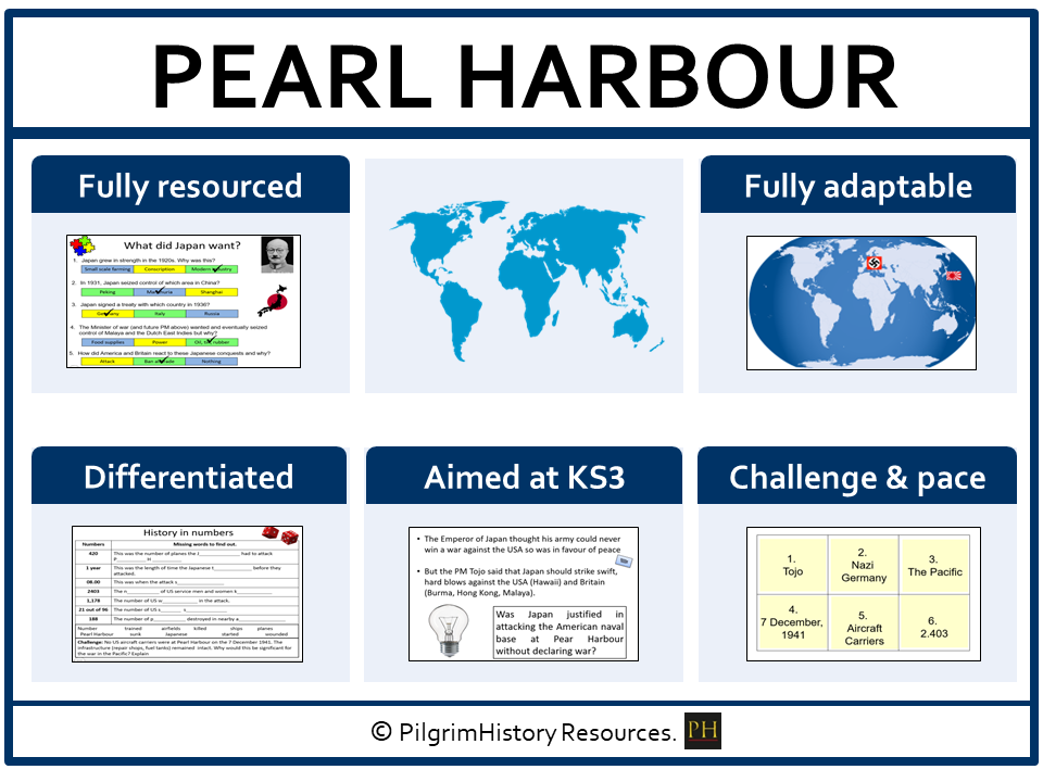KS3 History: Pearl Harbour - Was Japan justified?