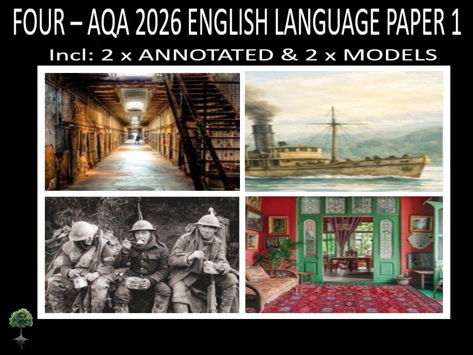 FOUR - AQA PAPER 1 | 2026 FULL MOCKS | ANNOTATED | MODELS