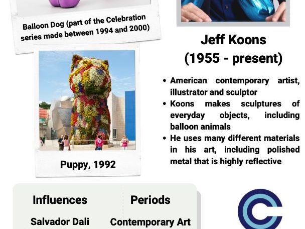 Jeff Koons Information Sheet