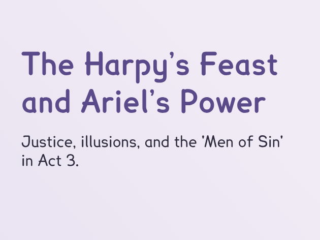 The Tempest - L12 - Ariel Unleashes the Truth (PPT + Worksheet)