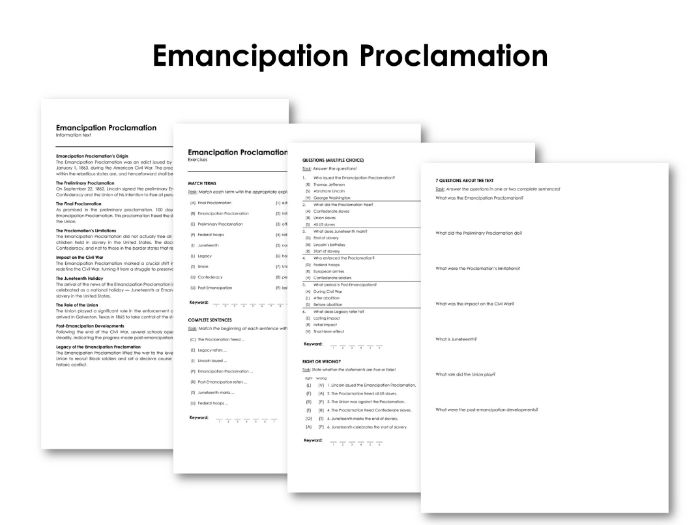 Emancipation Proclamation | Teaching Resources