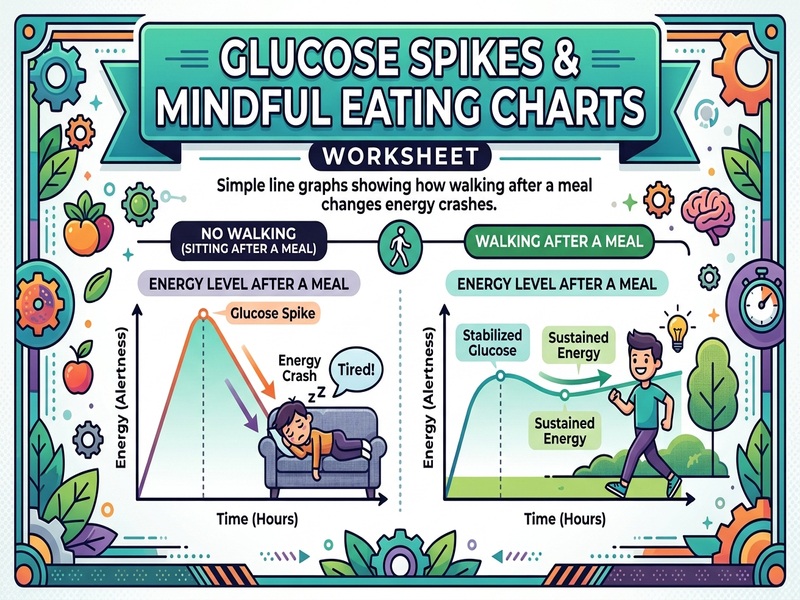 Glucose Spikes & Mindful Eating Charts