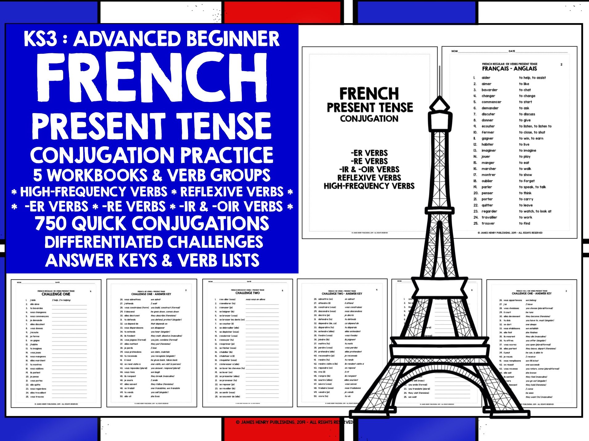 Secondary french resources basics