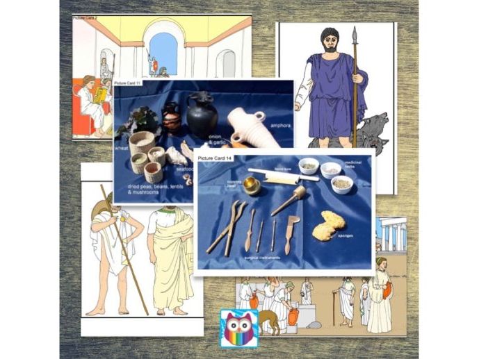 History Helper - Ancient Greece - Picture Cards