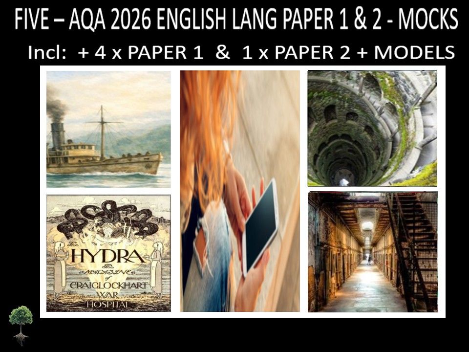 FIVE - AQA PAPER 1 & 2 | 2026 FULL MOCKS | MODELS