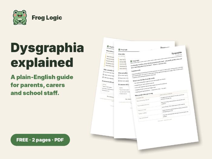Dysgraphia Explained: Guide for Parents