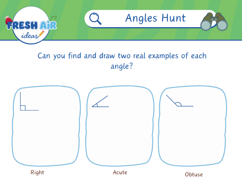 Outdoor Angles Scavenger Hunt
