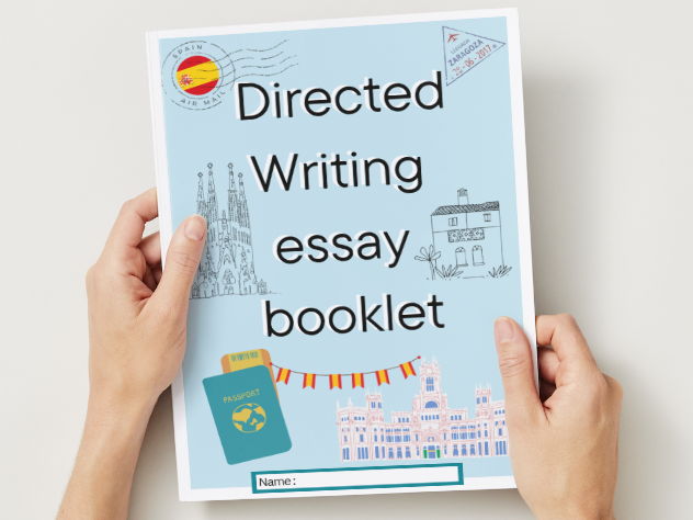 Spanish Higher Directed Writing book