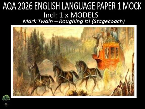 ONE - AQA PAPER 1 | 2026 FULL MOCK | MODELS (Twa)