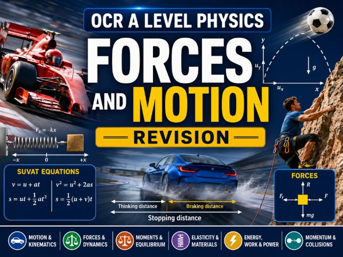 OCR A Level Physics Forces and Motion